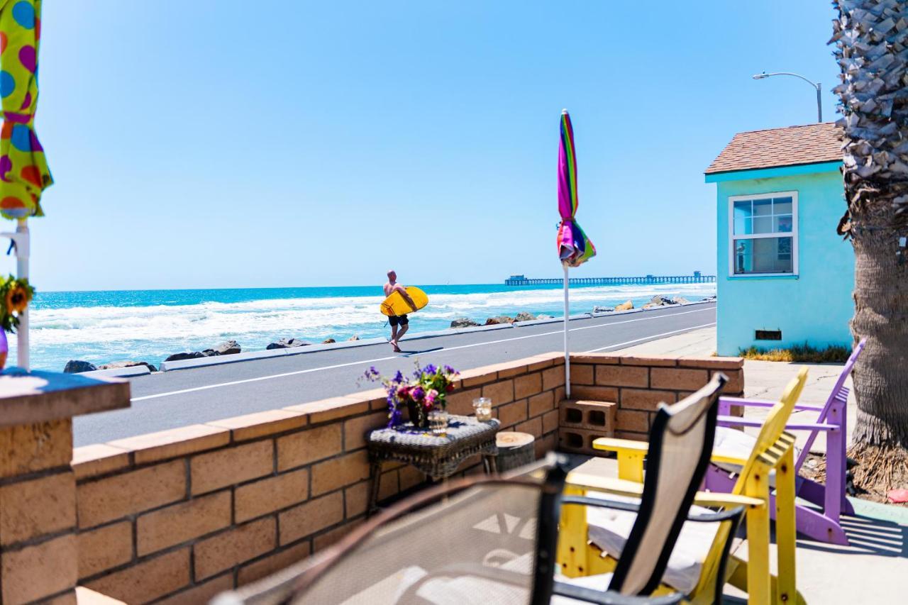 Beachfront Cottage Upper Unit Oceanside Exterior photo